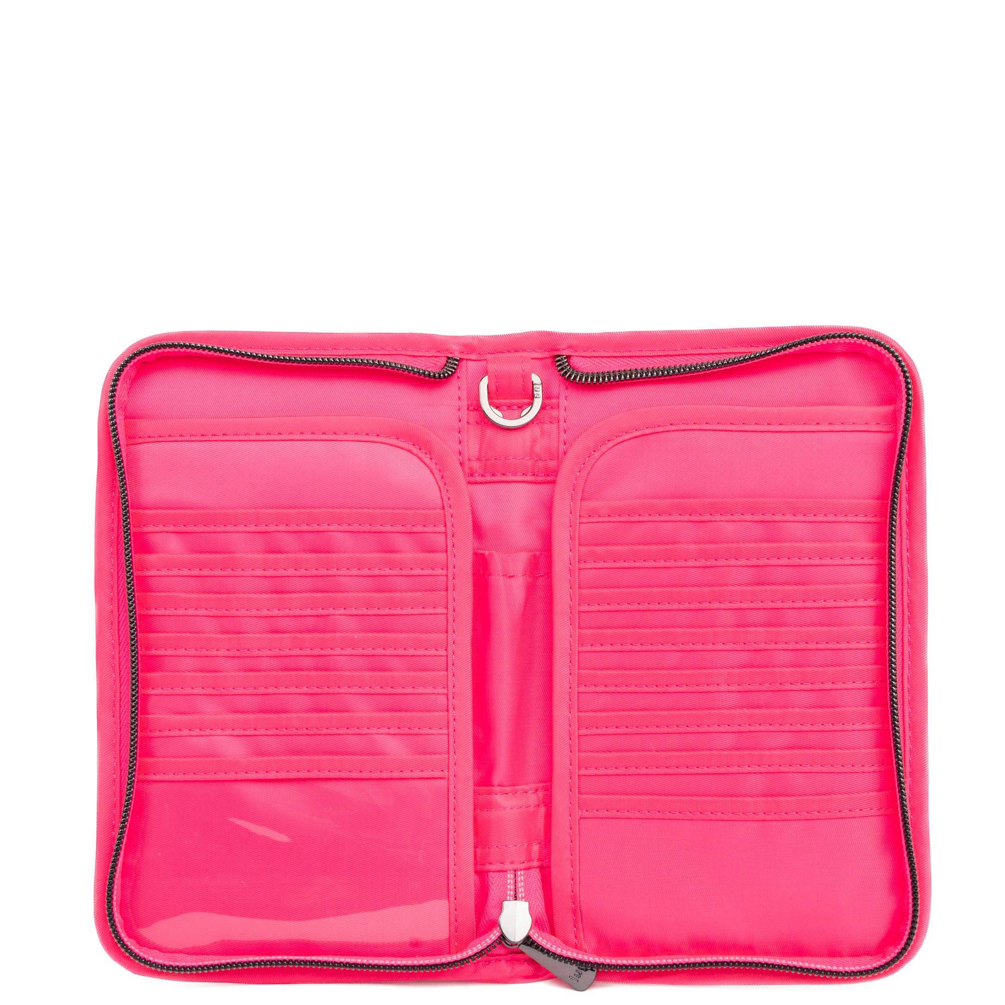 Legacy Collection Tandem SE RFID Wallet - MAGENTA - 24238_LegacyTandemSE_Magenta_Angle_05
